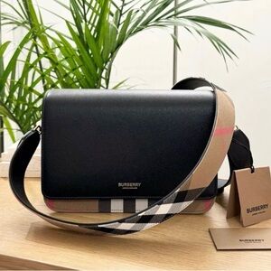 Burberry check crossbody bag